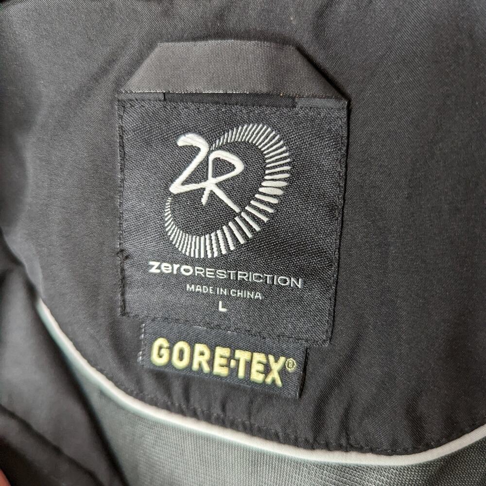 Zero Restriction Black Gore-Tex Golf Jacket | Siz… - image 5